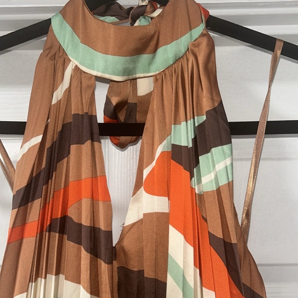 Hutch Colorful Halter Dress - Picture 13 of 13